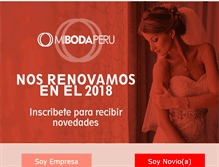 Tablet Screenshot of miboda.com.pe